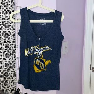 West Virginia University (WVU) Tank Top